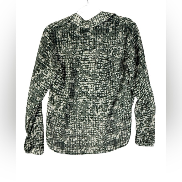 Cabi Green Patterned Women's Top XS - Picture 2 of 9
